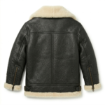 Premium Kids’ Shearling Fashion Leather Jacket | MAS Leather Garments