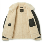 Premium Kids’ Shearling Fashion Leather Jacket | MAS Leather Garments