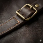 Handmade Genuine Leather BBQ & Grill Apron Men's Workwear | MAS Leather Garments - Image 4