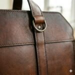 Premium Brown Genuine Leather Firewood Carrier | MAS Leather Garments - Image 2