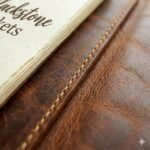 Premium Brown Genuine Leather Journal Cover | MAS Leather Garments - Image 4