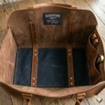 Premium Brown Genuine Leather Log Carriers Decorative Firewood Holder | MAS Leather Garments - Image 5