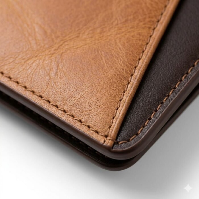 Luxury Handmade Leather Bifold Wallet | MAS Leather Garments - Image 5