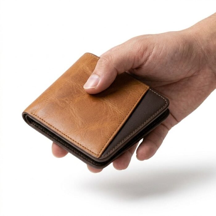 Luxury Handmade Leather Bifold Wallet | MAS Leather Garments - Image 4