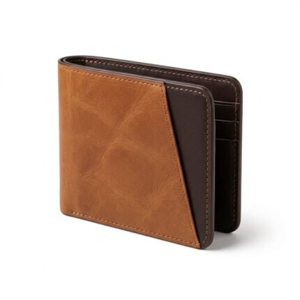Luxury Handmade Leather Bifold Wallet | MAS Leather Garments