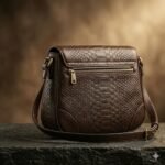 Handcrafted Genuine Leather Exotic Embossed Bag Women's Accessory | MAS Leather Garments - Image 2