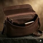 Handcrafted Genuine Leather Exotic Embossed Bag Women's Accessory | MAS Leather Garments - Image 3