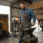 Luxury Handcrafted Genuine Leather Farrier Apron | MAS Leather Garments - Image 3