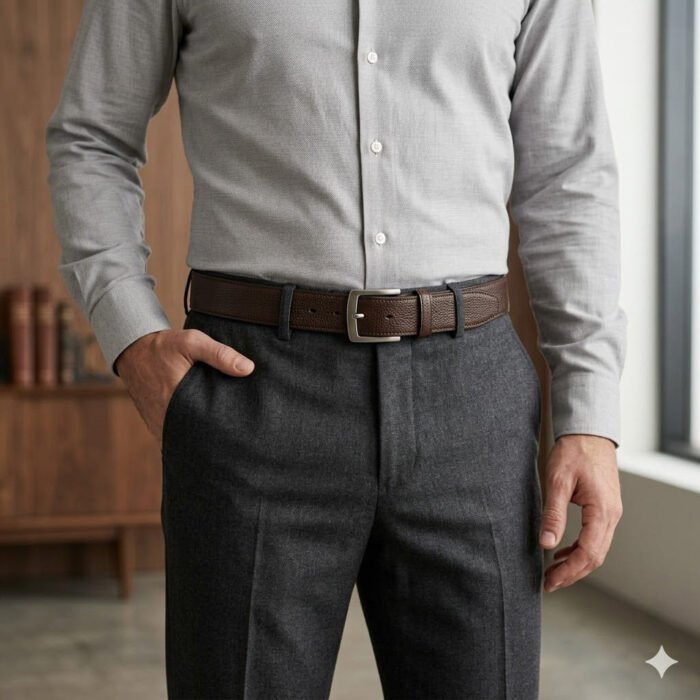 Superior Elite Leather Belt Men's Accessory | MAS Leather Garments - Image 5