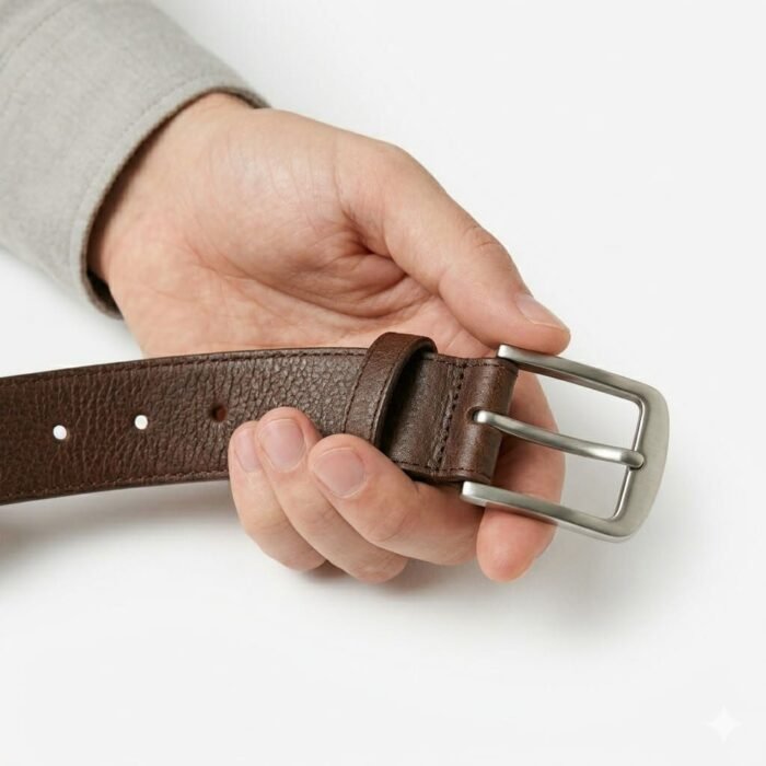 Superior Elite Leather Belt Men's Accessory | MAS Leather Garments - Image 4