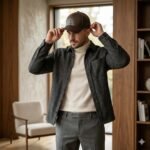 Luxury Handmade Genuine Leather Cap Fashion Accessory | MAS Leather Garments - Image 6