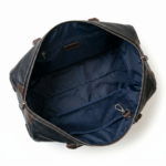 Premium Black Textured Leather Gym Bag | MAS Leather Garments - Image 7