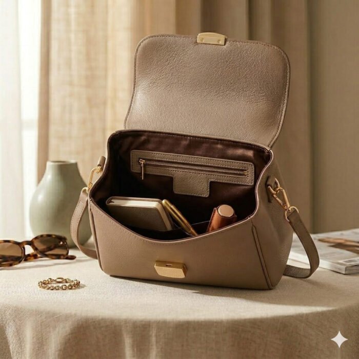Luxury Handcrafted Genuine Leather Mini Bag | MAS Leather Garments - Image 5