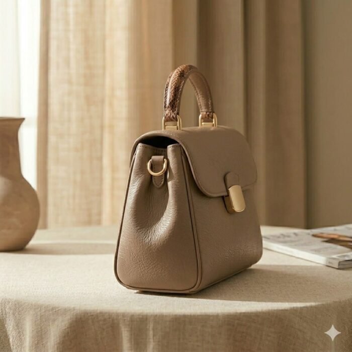 Luxury Handcrafted Genuine Leather Mini Bag | MAS Leather Garments - Image 3