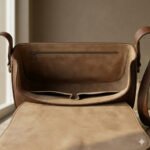 Handcrafted Brown Genuine Leather Shoulder Bag | MAS Leather Garments - Image 4