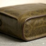 Premium Brown Genuine Leather Messenger Bag | MAS Leather Garments - Image 4