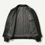Ultimate Streetwear Relaxed Fit Black Leather Oversized Jacket for Women | MAS Leather Garments - Image 2
