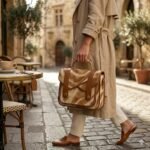 Handmade Genuine Leather Pony Hair On Bag Women's Accessory | MAS Leather Garments - Image 5