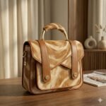 Handmade Genuine Leather Pony Hair On Bag Women's Accessory | MAS Leather Garments