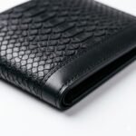 Luxury Black Snake Embossed Leather Wallet | MAS Leather Garments - Image 2