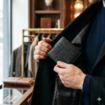 Luxury Black Snake Embossed Leather Wallet | MAS Leather Garments - Image 4