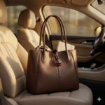 Premium Brown Genuine Leather Tote Bag Women's Everyday Carry | MAS Leather Garments - Image 7