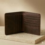 Premium Brown Genuine Leather Wallet | MAS Leather Garments