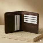 Premium Brown Genuine Leather Wallet | MAS Leather Garments - Image 6