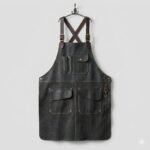 Luxury Handcrafted Genuine Leather Welding Apron Men's Workwear | MAS Leather Garments