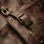 Luxury Brown Genuine Leather Woodworker Apron Men's Workwear | MAS Leather Garments - Image 5